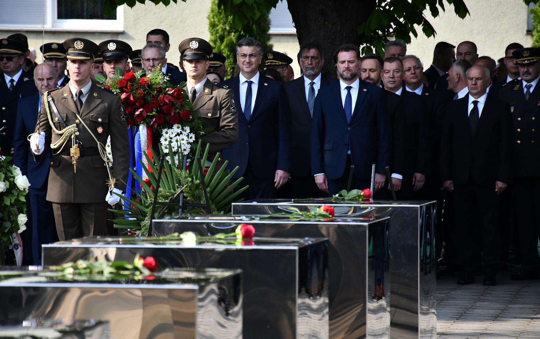 01.05.2022., Okucani - Obiljezavanje 27. obljetnice vojno-redarstvene operacije Bljesak u Okucanima  Photo: Ivica Galovic/PIXSELL