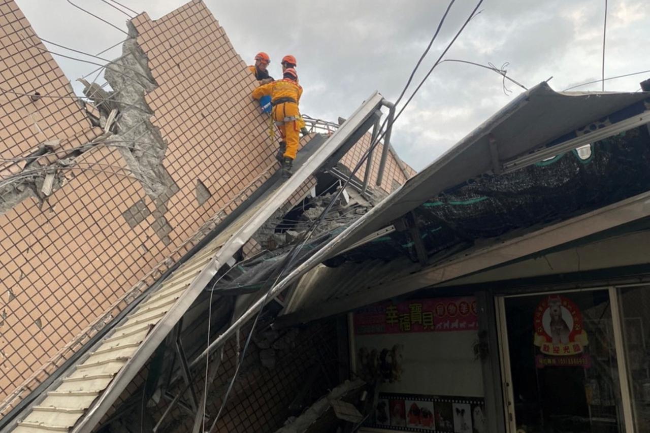 Quake in Yuli, Hualien