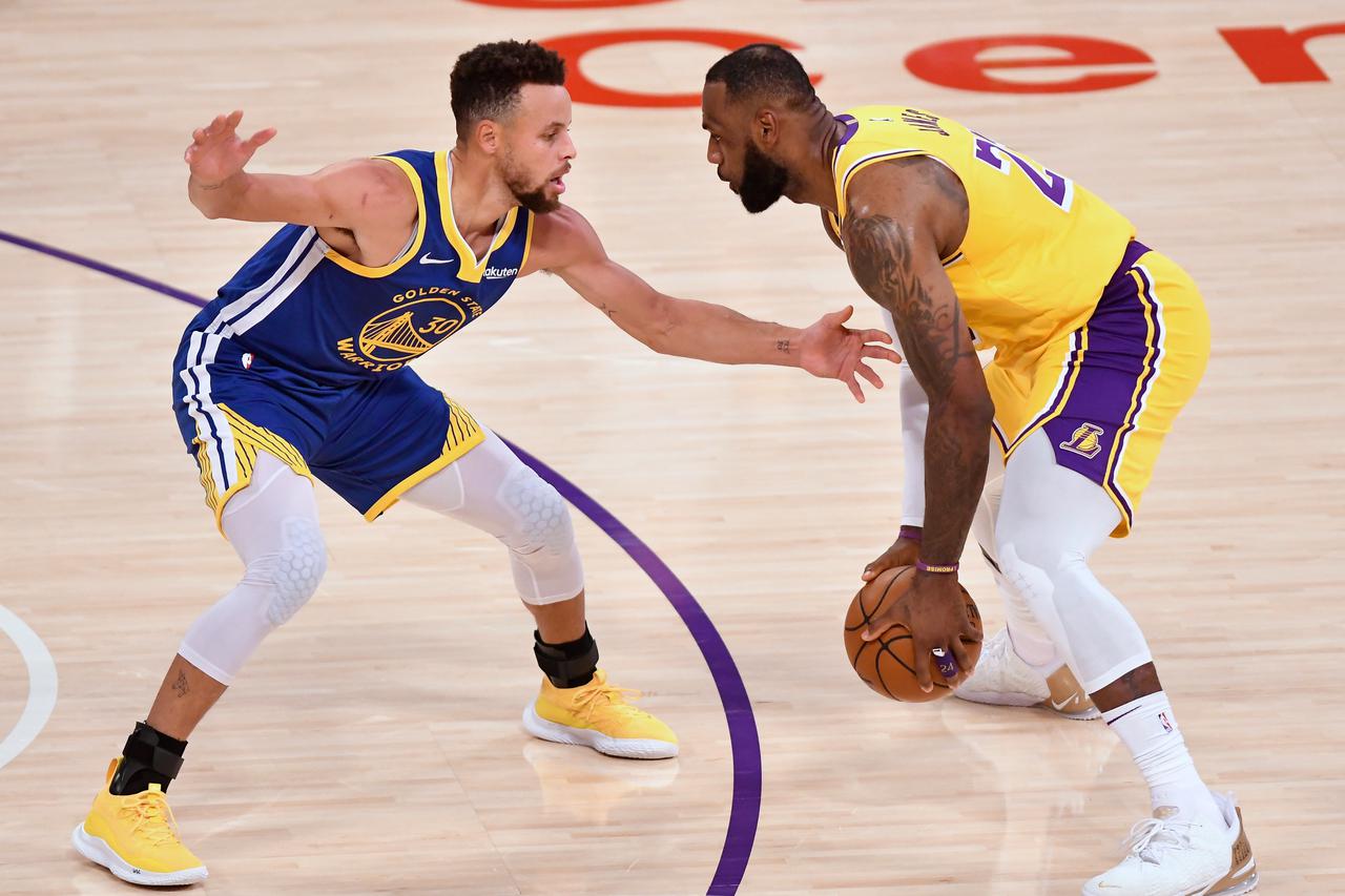 NBA: Golden State Warriors at Los Angeles Lakers