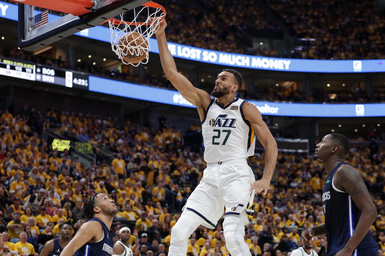 NBA: Playoffs-Dallas Mavericks at Utah Jazz