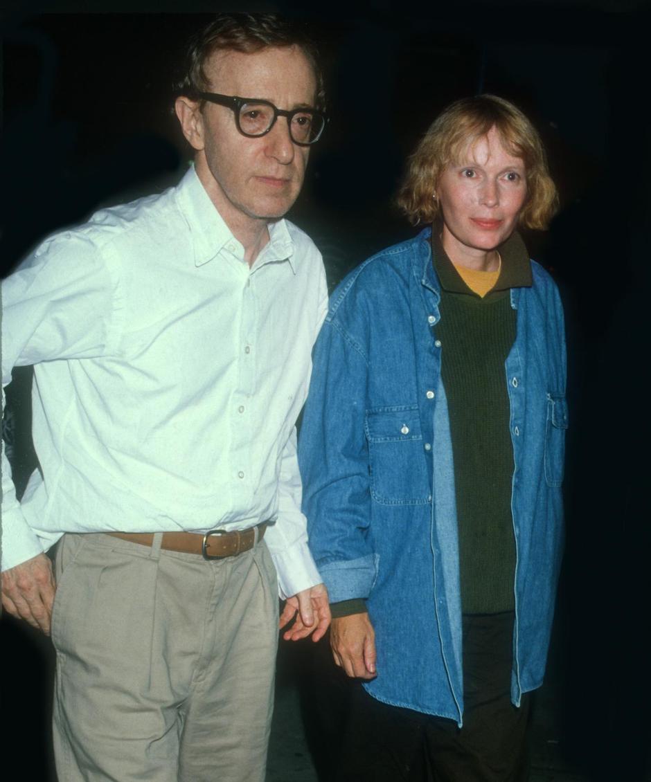 Woody Allen Mia Farrow, 1993