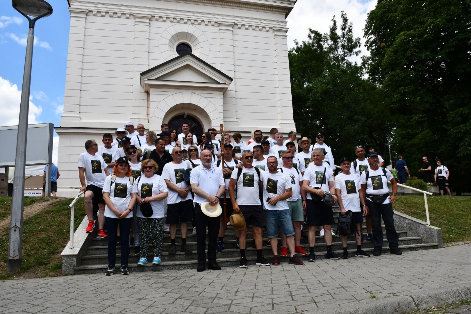 12.06.2021., Podvinje - Hodocasce od Podvinja do Gornjih Mocila (BiH) u sklopu tradicionalnih Dana svetog Ante Padovanskog.
Photo: Ivica Galovic/PIXSELL