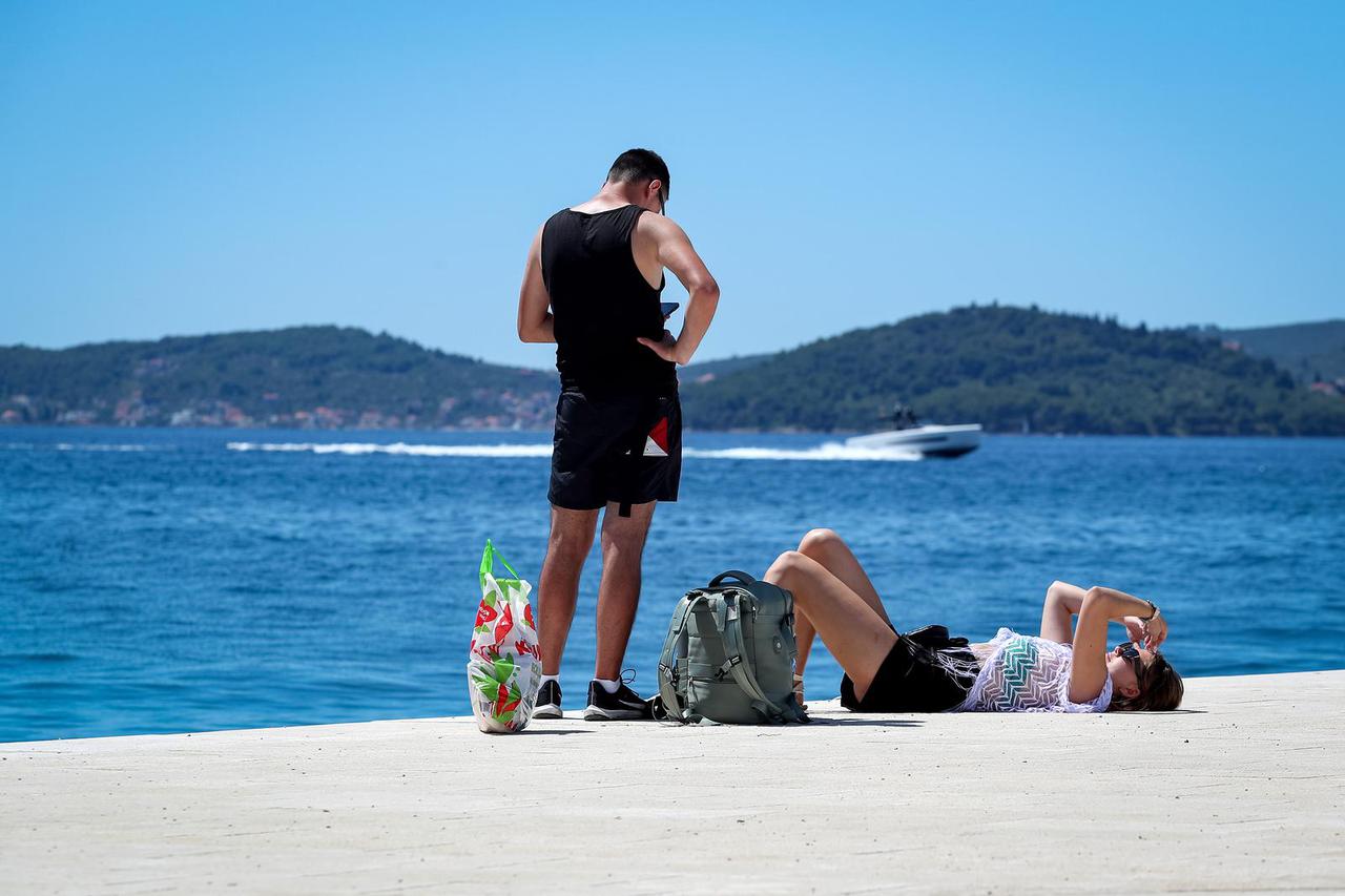 Zadar: Velike vrućine stižu u grad i okolna područja