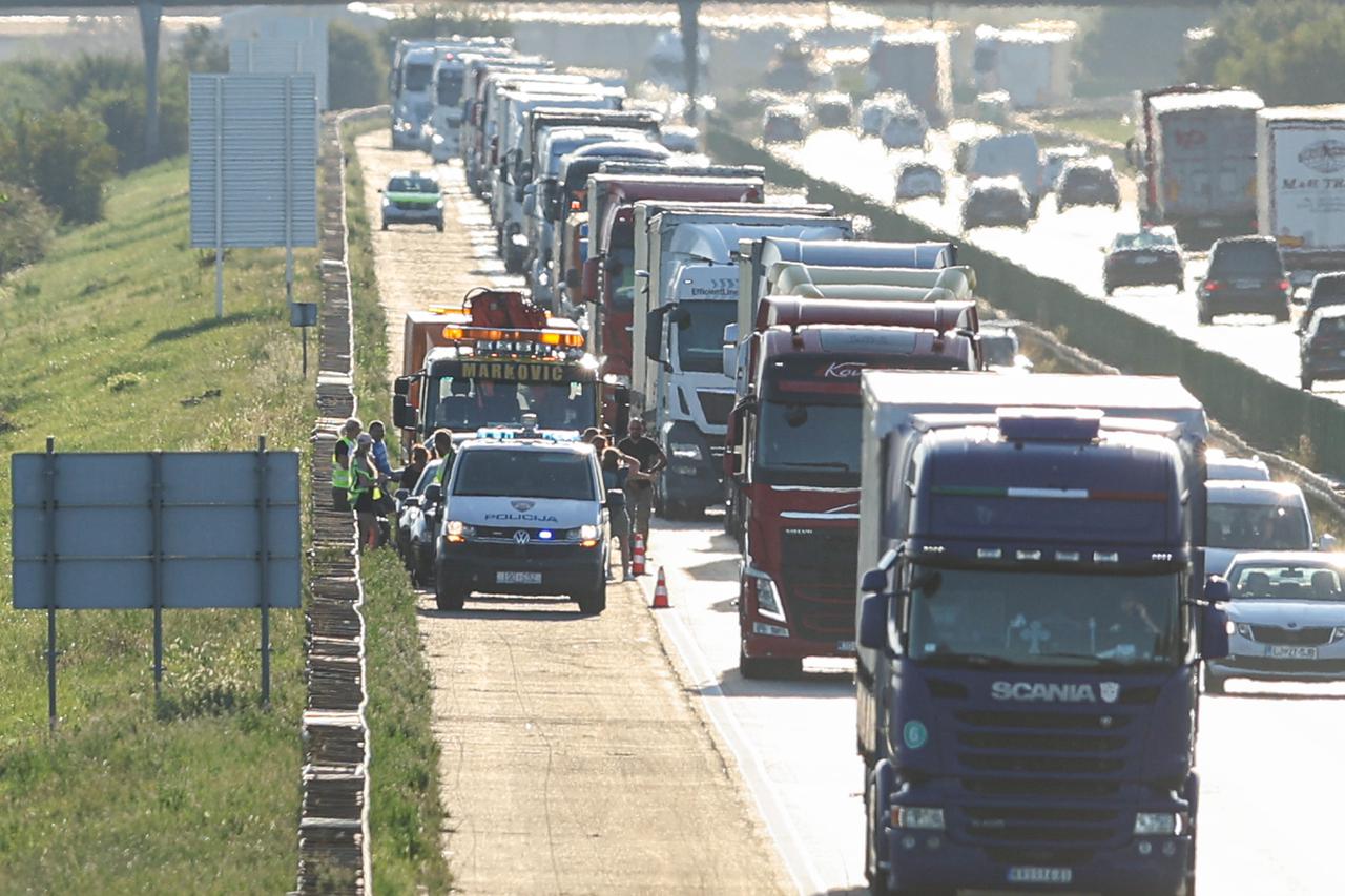 Zagreb: Zbog nesreće na obilaznici stvaraju se kolone 