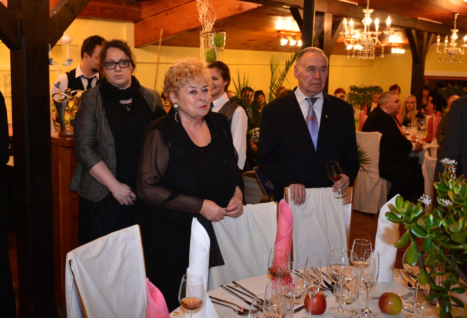 20.01.2017. , Sevnica, Slovenija -  Gledanje inaguracije Donalda Trumpa u mjestu od kuda je porijeklom Melanija Trump.U restoranu Dolinsek Rotary klub Sevnica organizirao je domjenak. Photo: Marko Prpic/PIXSELL 