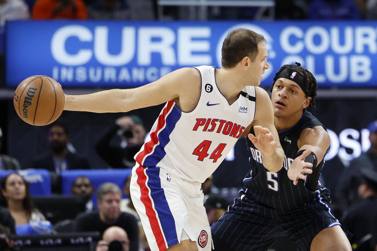 NBA: Orlando Magic at Detroit Pistons