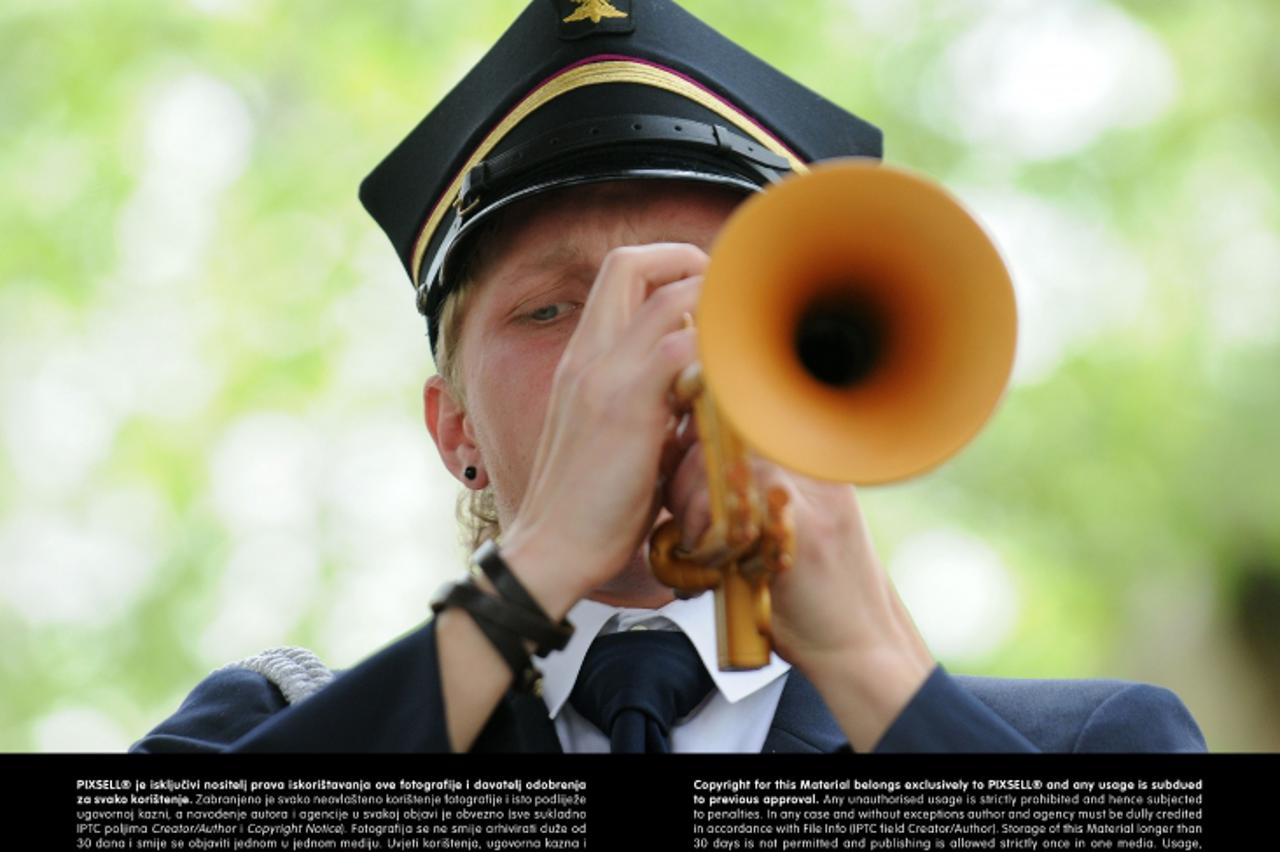 '02.05.2010., Zagreb - Proslava 100. godina Zeljeznickog puhackog orkestra Krakow u Glazbenom paviljonu na Zrinjevcu. Photo: Anto Magzan/PIXSELL'