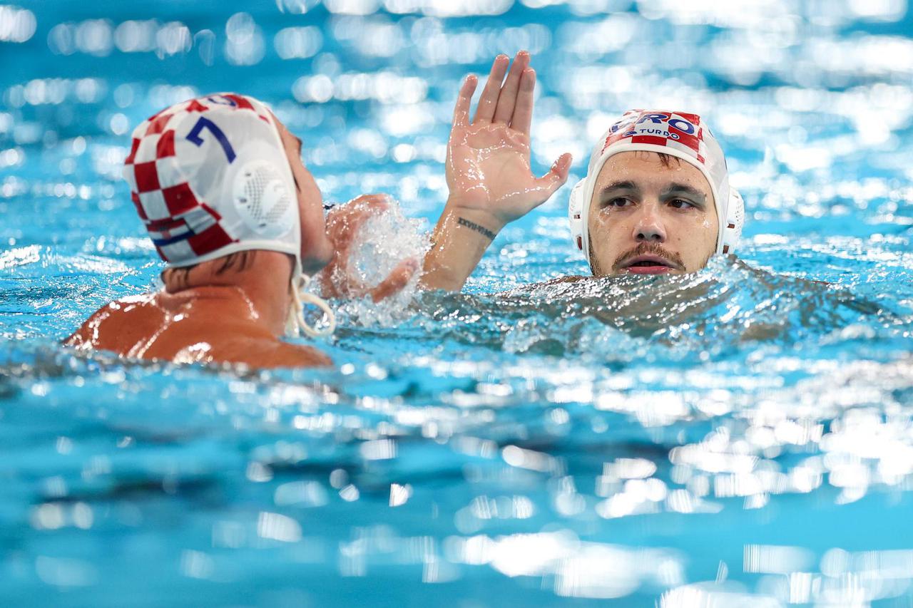 Susret Hrvatske i Španjolske u četvrtfinalu Olimpijskih igara u Parizu