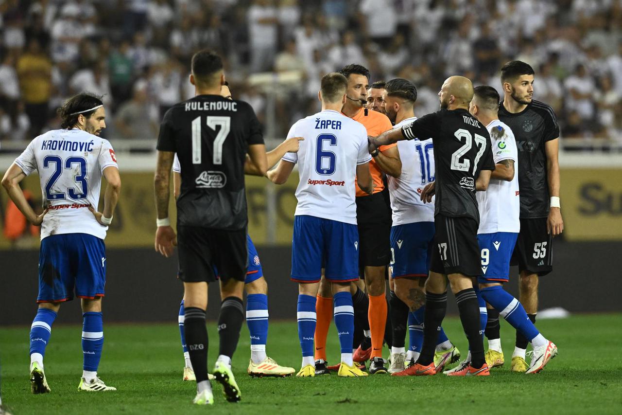 Split: Derbi Hajduka i Dinama na stadionu Poljud