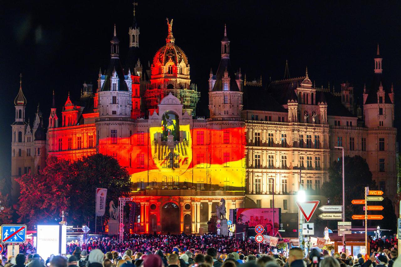 Start of the central celebration of the Day of German Unity