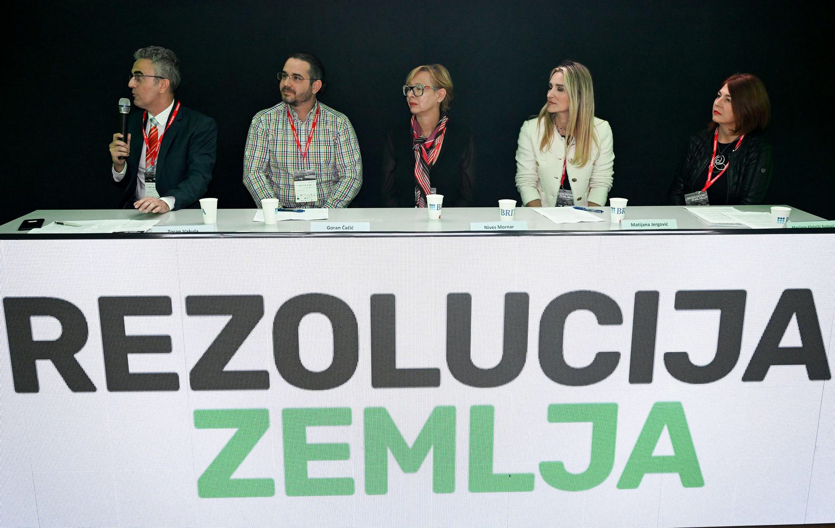 24.10.2023., Zagreb - Na Prirodoslovno matematickom fakultetu Sveucilista u Zagrebu odrzana je Konferencija Klimatske promjene sadasnjost i buducnost u organizaciji Vecernjeg lista.  Photo: Davorin Visnjic/PIXSELL