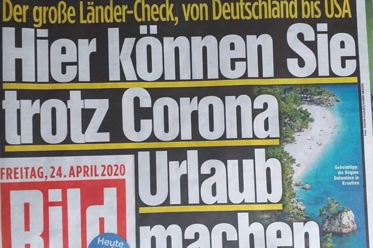 Bild o odmoru u Hrvatskoj