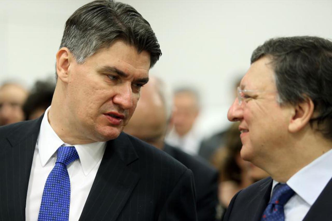 Zoran Milanović i Jose Manuel Barroso