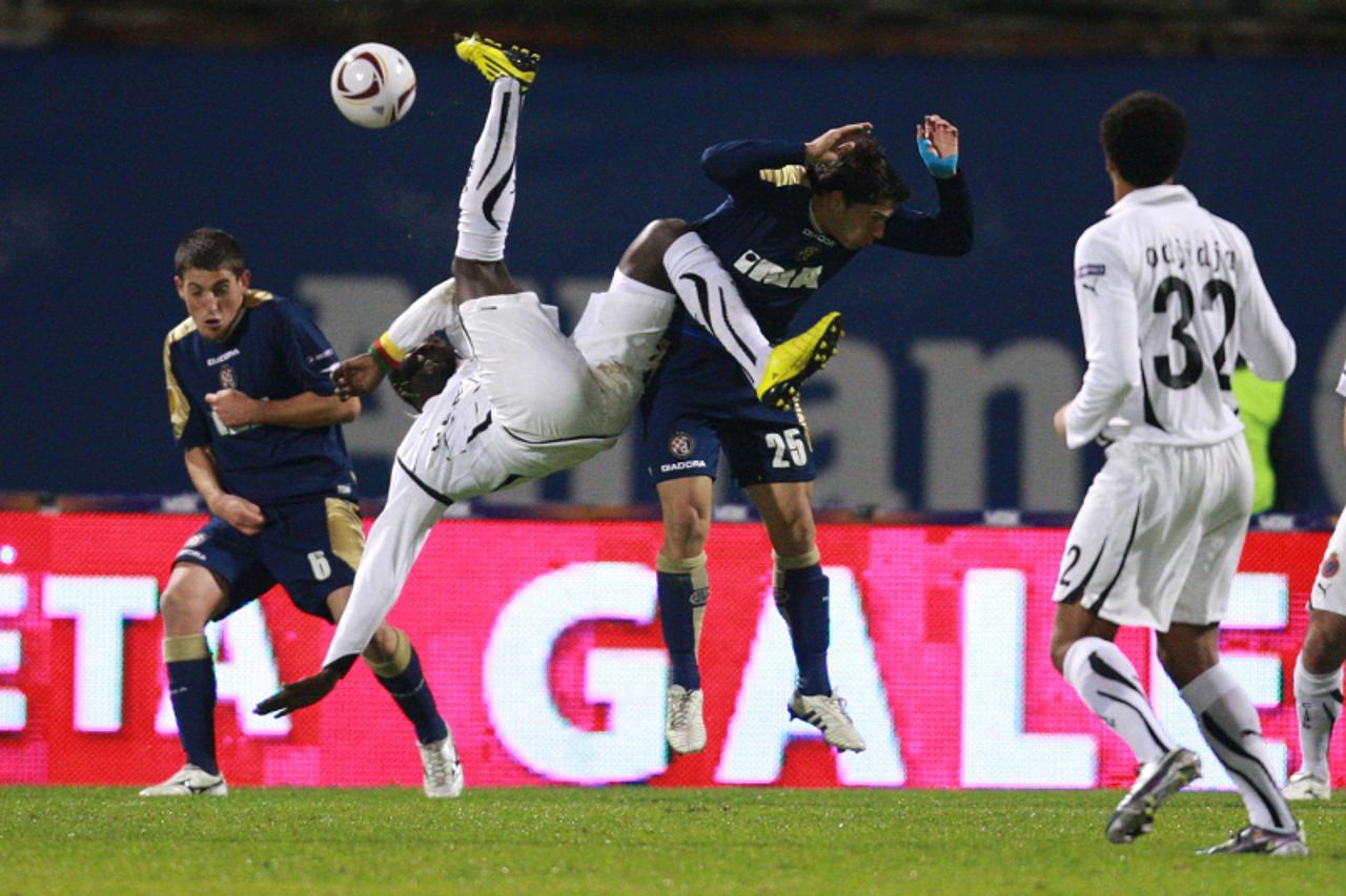 '21.10.2010., stadion Maksimir, Zagreb - Europska liga, skupina D, Dinamo Zagreb - Club Brugge. Leandro Damian Cufre.  Photo: Igor Kralj/PIXSELL'