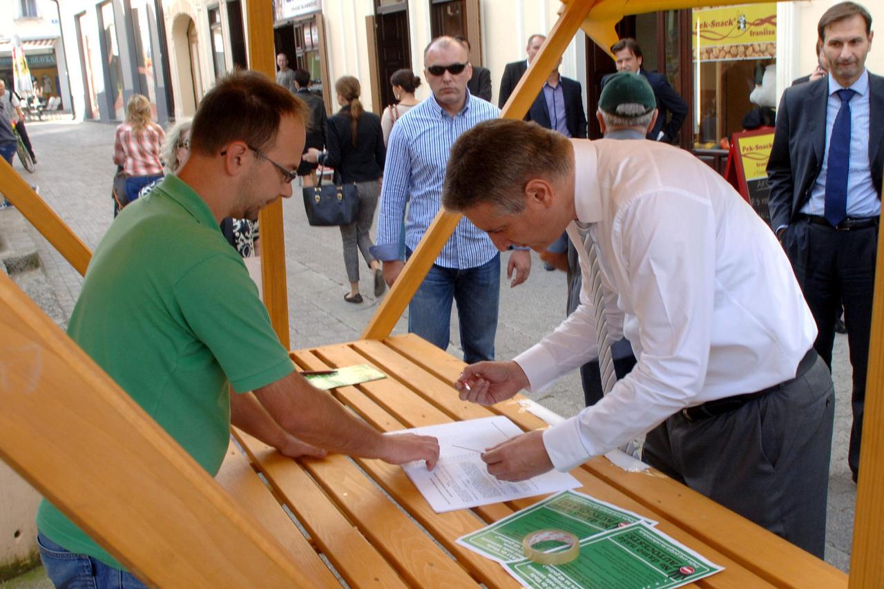 Karamarko i Grabar Kitarović u Požegi