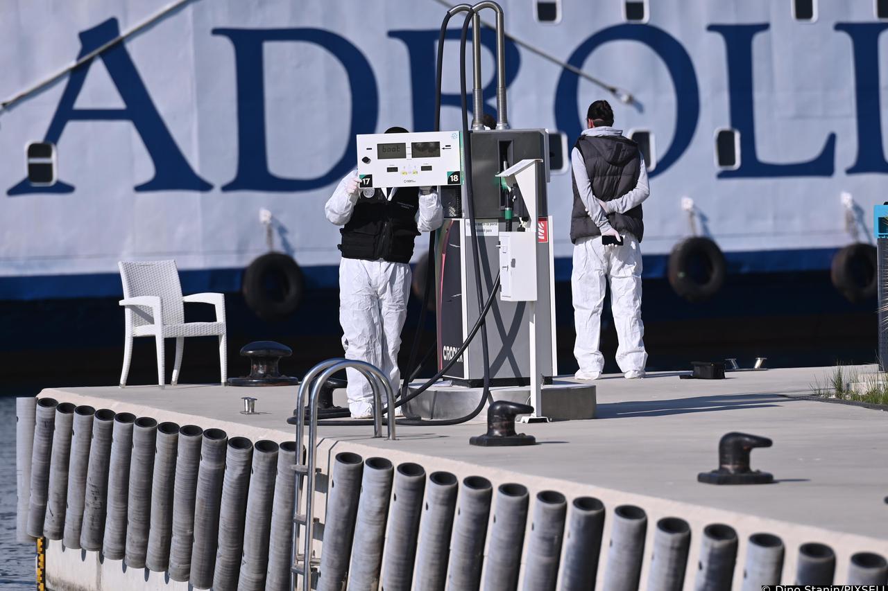 Zadar: Policijski očevid u Gaženici gdje je došlo do pucnjave