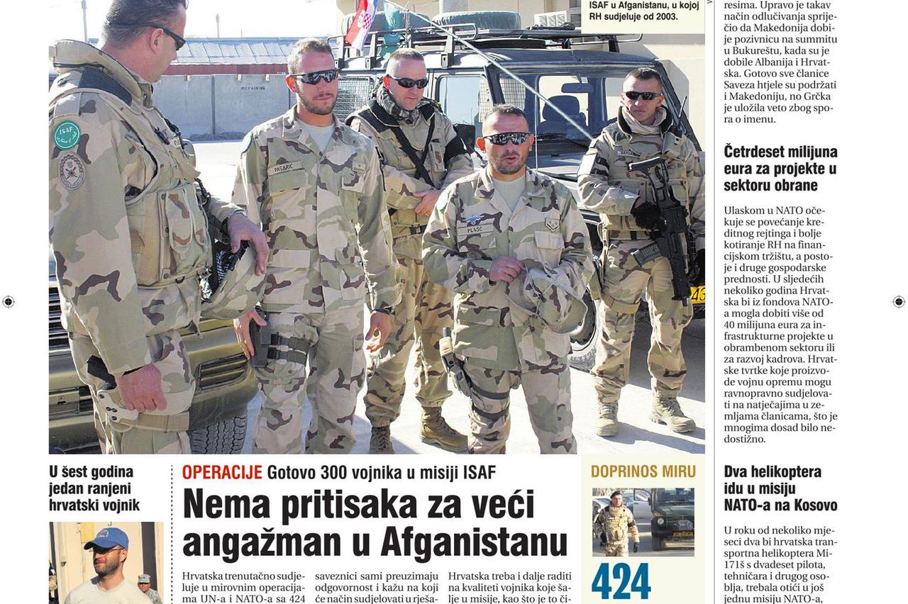 Zagreb: Glavni tajnik NATO-a Jaap de Hoop Scheffer u posjeti  Hrvatskoj