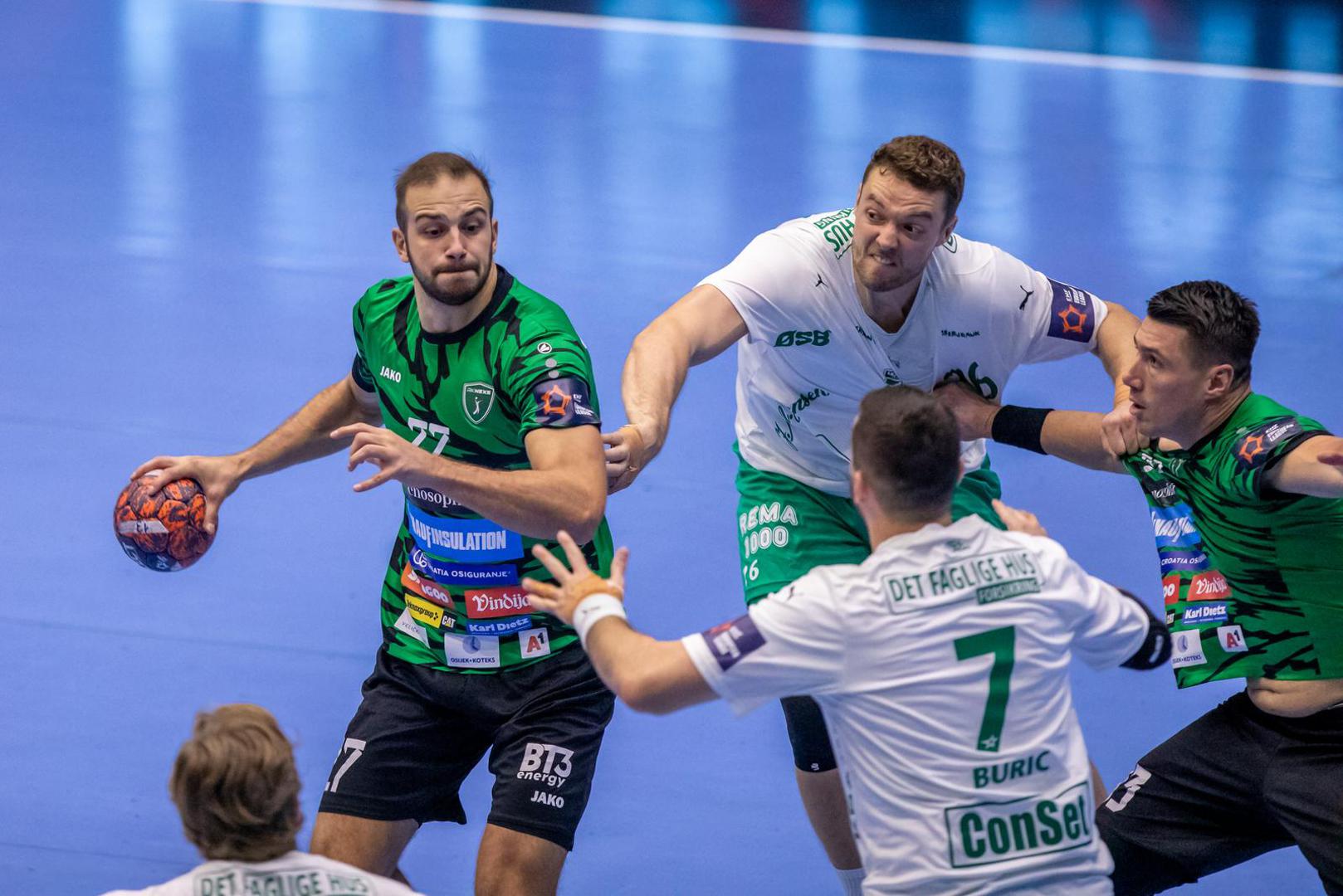 17.10.2022.,  Nasice - EHF Europska liga, grupna faza 1. kolo, RK Nexe - Skjern Handbold Photo: Borna Jaksic/PIXSELL