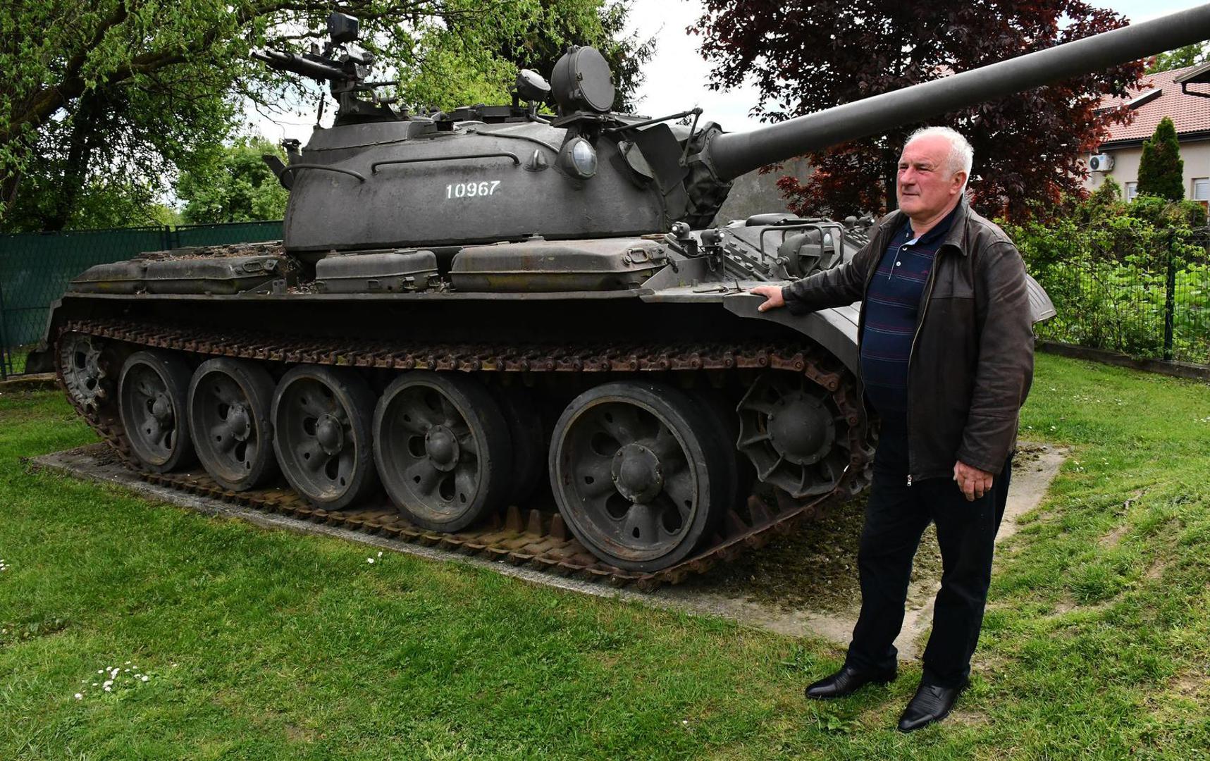 30.04.2023., Nova Gradiska - O vojno-redarstevnoj akciji "Bljesak" govori pukovnik HV u mirovini Mato Modric, predsjednik Udruge ratnih veterana 121. brigade Nova Gradiska. Photo: Ivica Galovic/PIXSELL