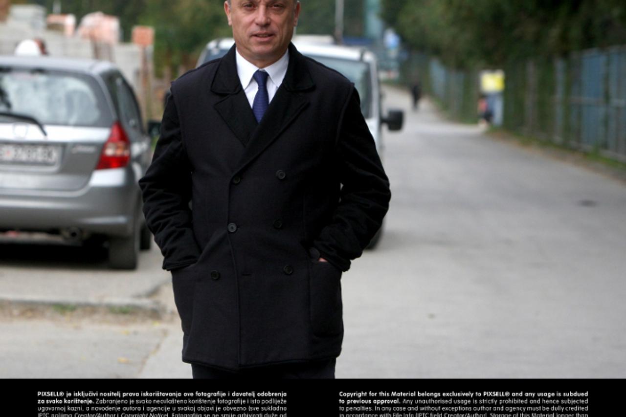 '14.10.2010. Maksimir, Zagreb -Zlatko Cico Kranjcar, izbornik reprezentacije Crne Gore. Photo: Boris Scitar/PIXSELL'