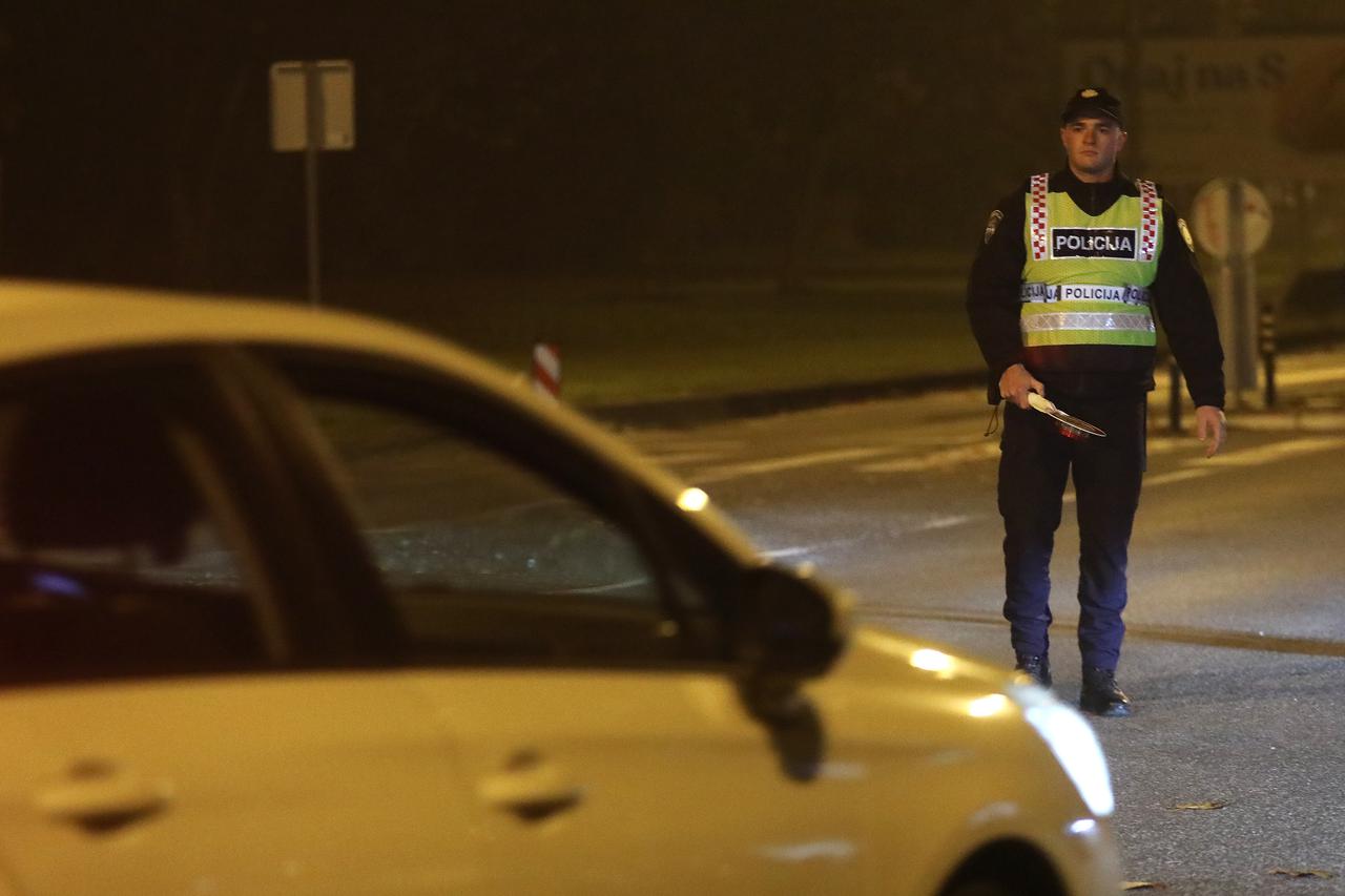 Zagreb: Policija provodi provjeru alkohola kod vozača povodom Martinja