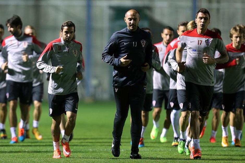 Hrvatska nogometna reprezentacija, trening