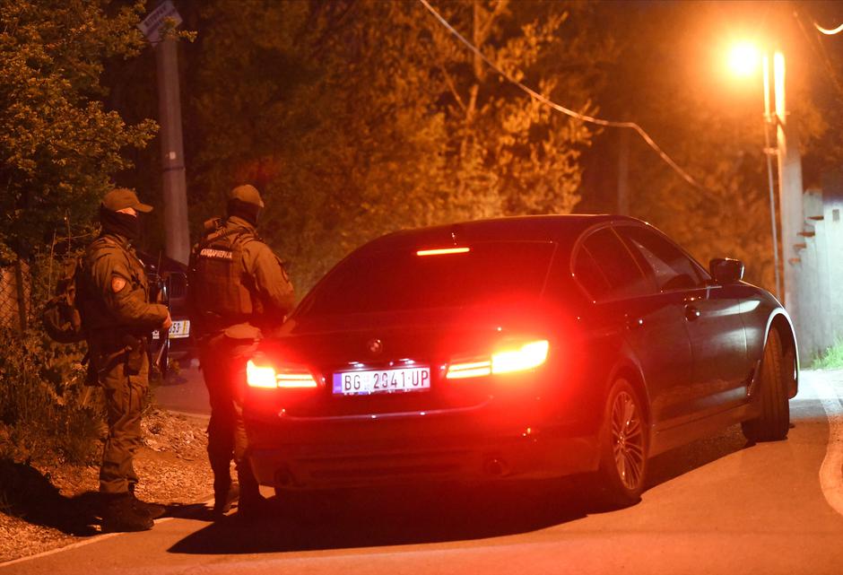 Beograd: Policijski pretres vikendice Veljka Belivuka, poznatijeg kao Velja Nevolja