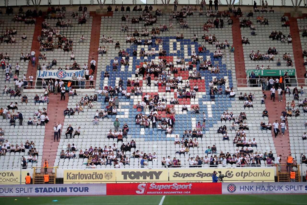 Utakmica Hajduk-Osijek na Poljudu: Priveli 19 navijača