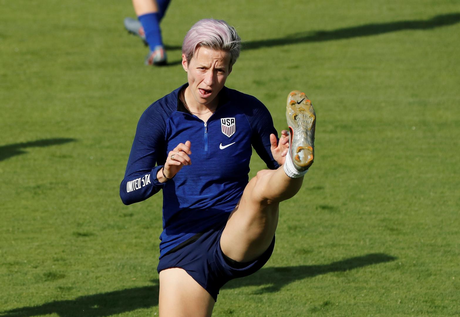 Jedna od glavnih igračica je Megan Rapinoe.