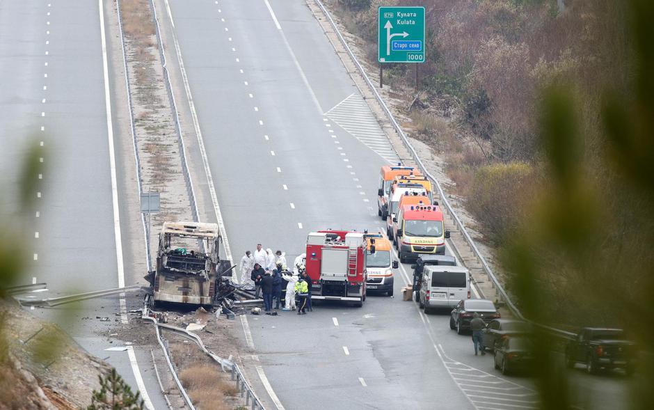 Bus crash in Bulgaria