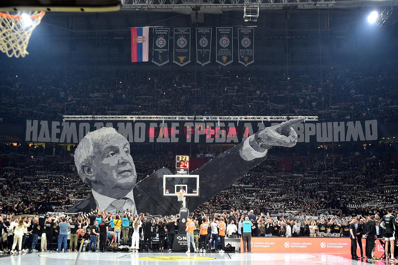 Beograd: Treća utakmica doigravanja za Final Four Eurolige, Partizan - Real Madrid