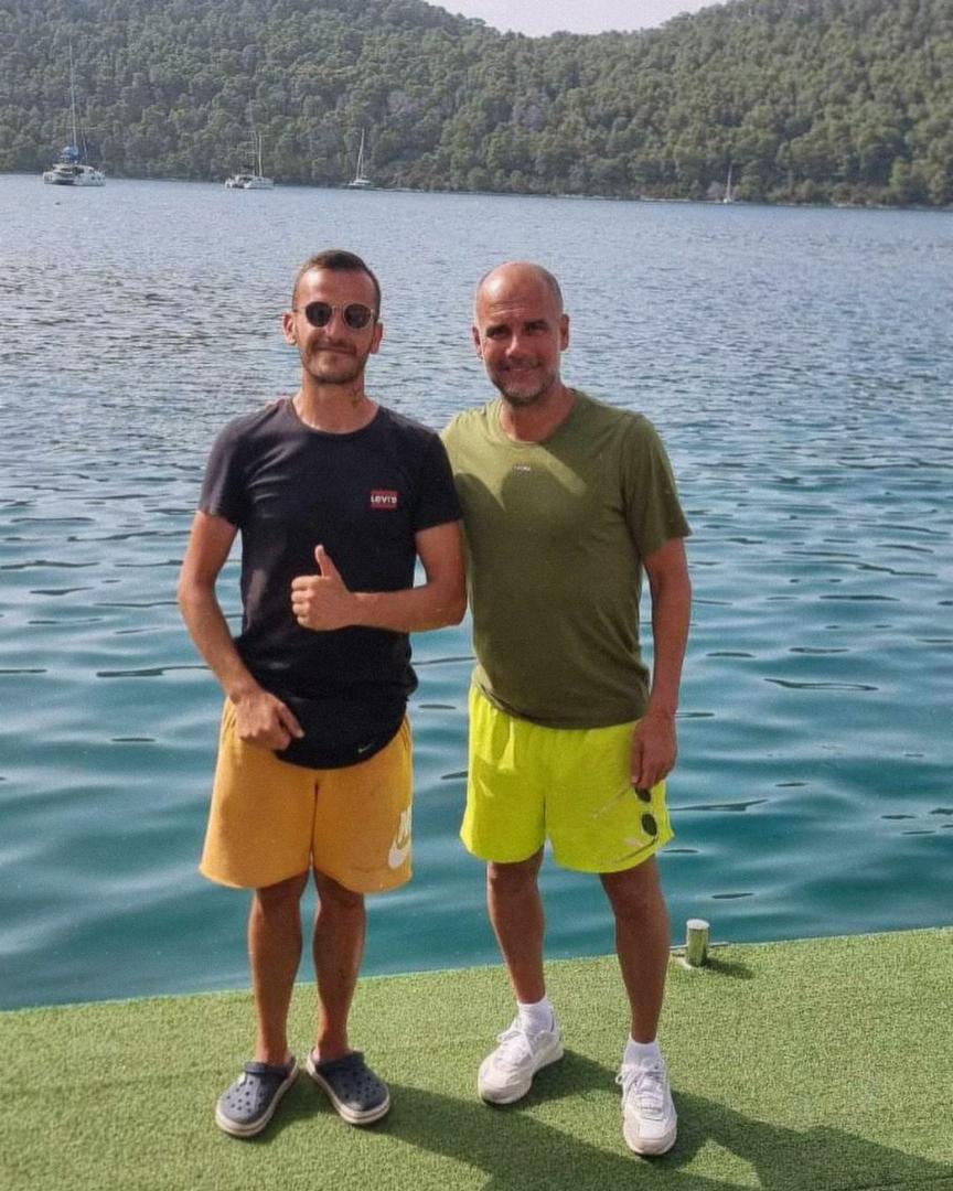 Ranije ovog ljeta Hrvatsku je posjetio i ponajbolji nogometni trener Pep Guardiola.