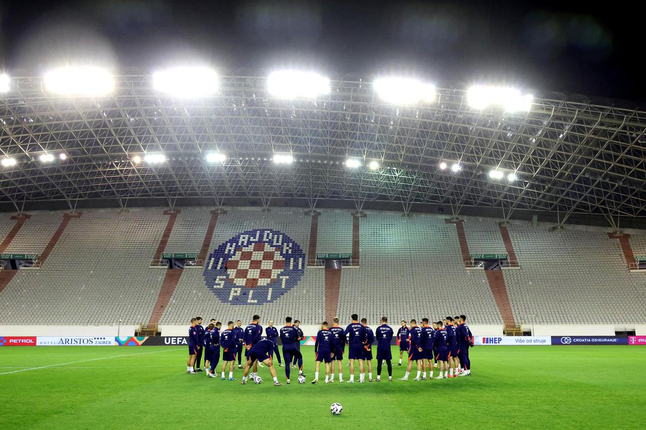 Nations League - Croatia training