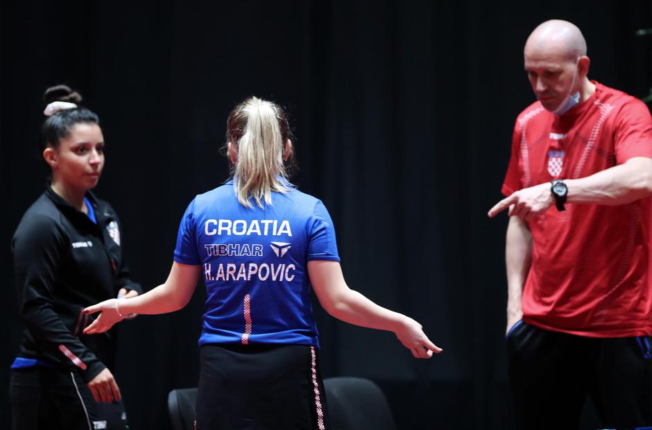 Stolni tenis, WTT - Zagreb 2022, 1/4 finale, Arapović/Jeger - Shan/Winter