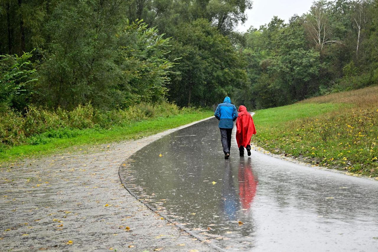 Aftermath of heavy rainfall in Austria