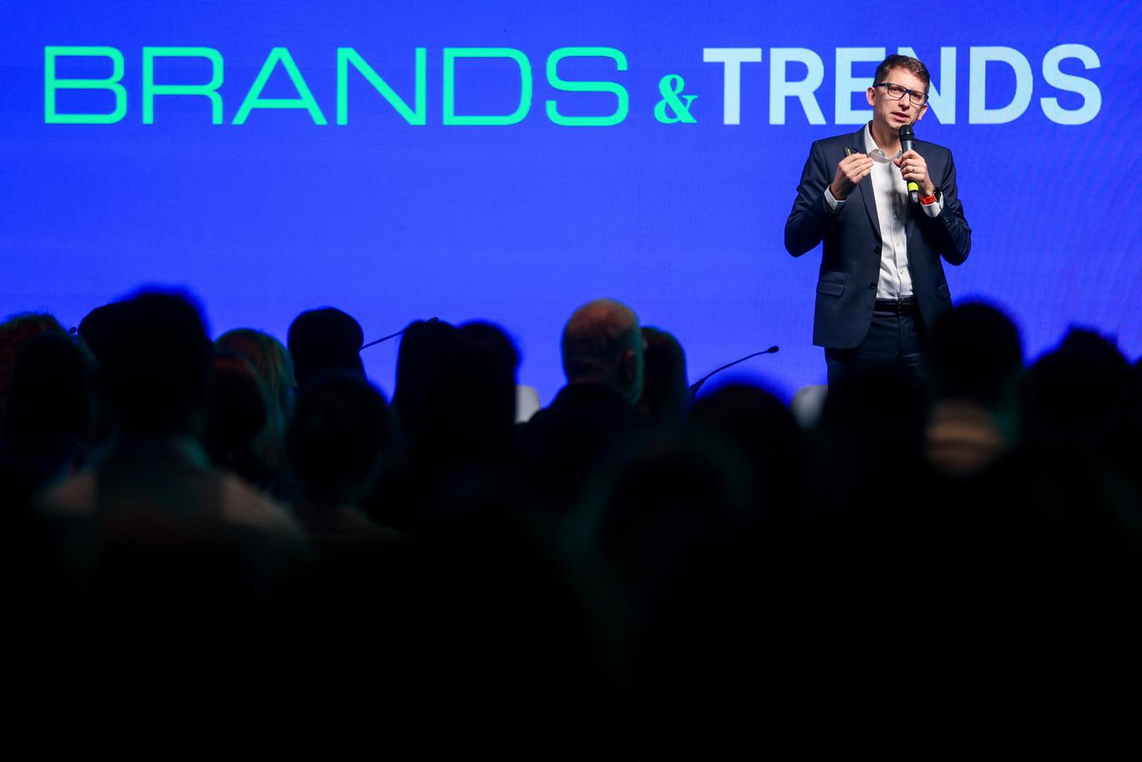 12.12..2024., Zagreb - Konferencija "Brends&Trends"  u hotelu Zonar. Sorin Patilinet (Marketing Effectiveness Global Leader, Mars, Bruxelles):  The Art and Science of Effective Advertising Photo: Igor Kralj/PIXSELL