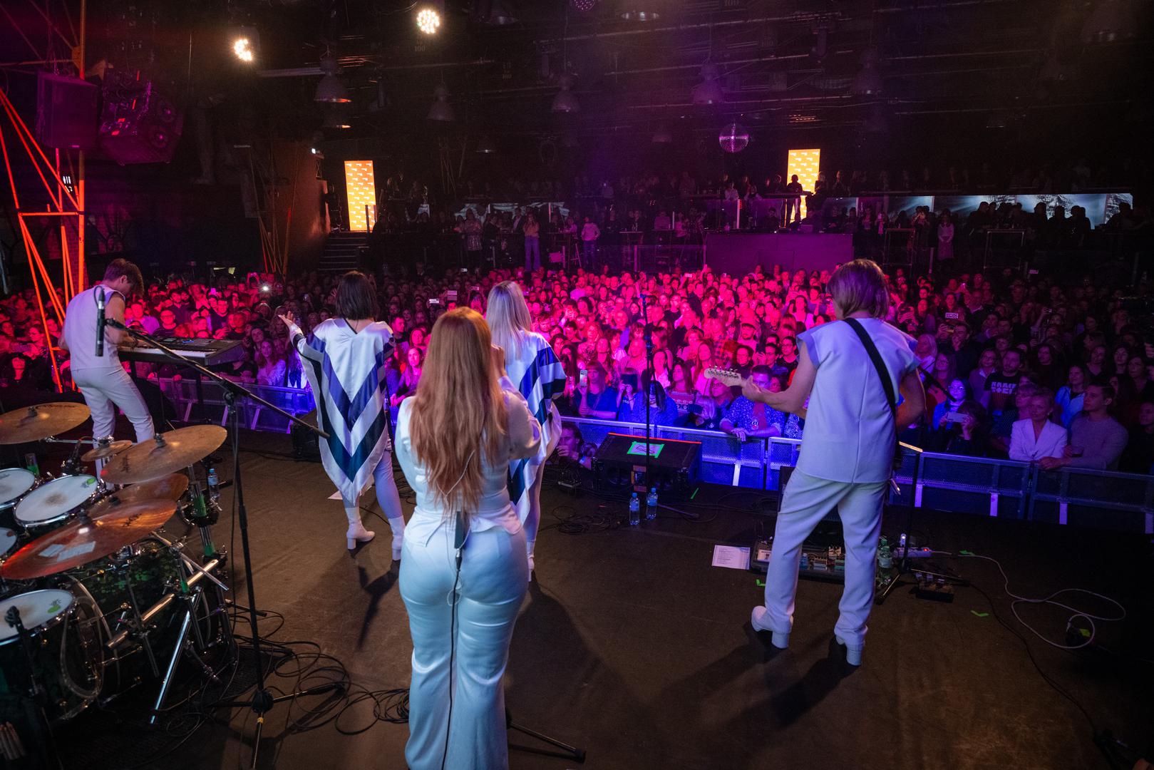 11.12.2024., Zagreb - Dancing Queen - ABBA Tribute Band u Tvornici kulture. Photo: Neva Zganec/PIXSELL