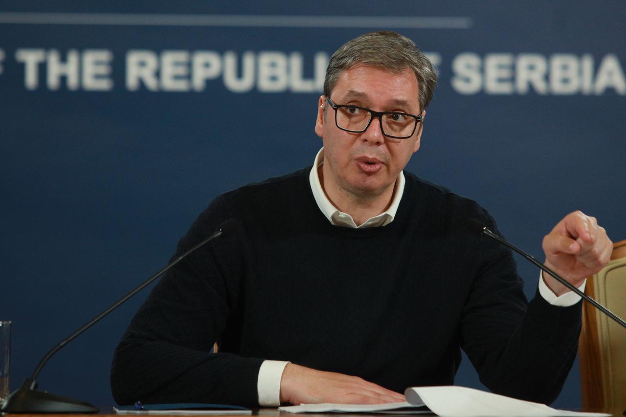 Predsjednik Srbije Aleksandar Vučić obratio se javnosti zbog nove eskalacije na Kosovu