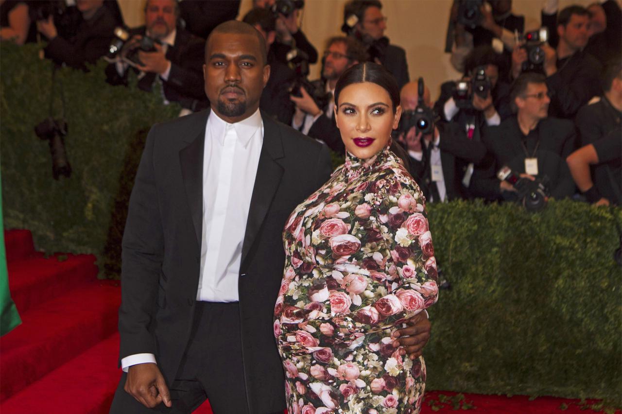 kanye west,kim kardashian