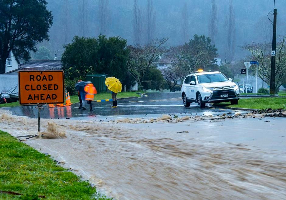 NEW ZEALAND-SOUTH ISLAND-FLOOD