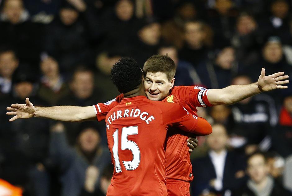 Steven Gerrard i Daniel Sturridge