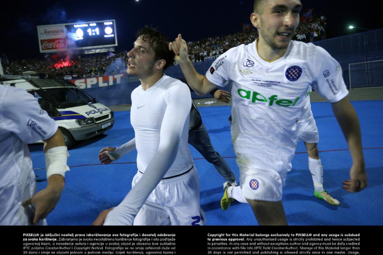 '22.05.2013., stadion u Maksimiru, Zagreb - Druga utakmica finala Hrvatskog kupa, NK Lokomotiva - HNK Hajduk. Photo: Sanjin Strukic/PIXSELL'