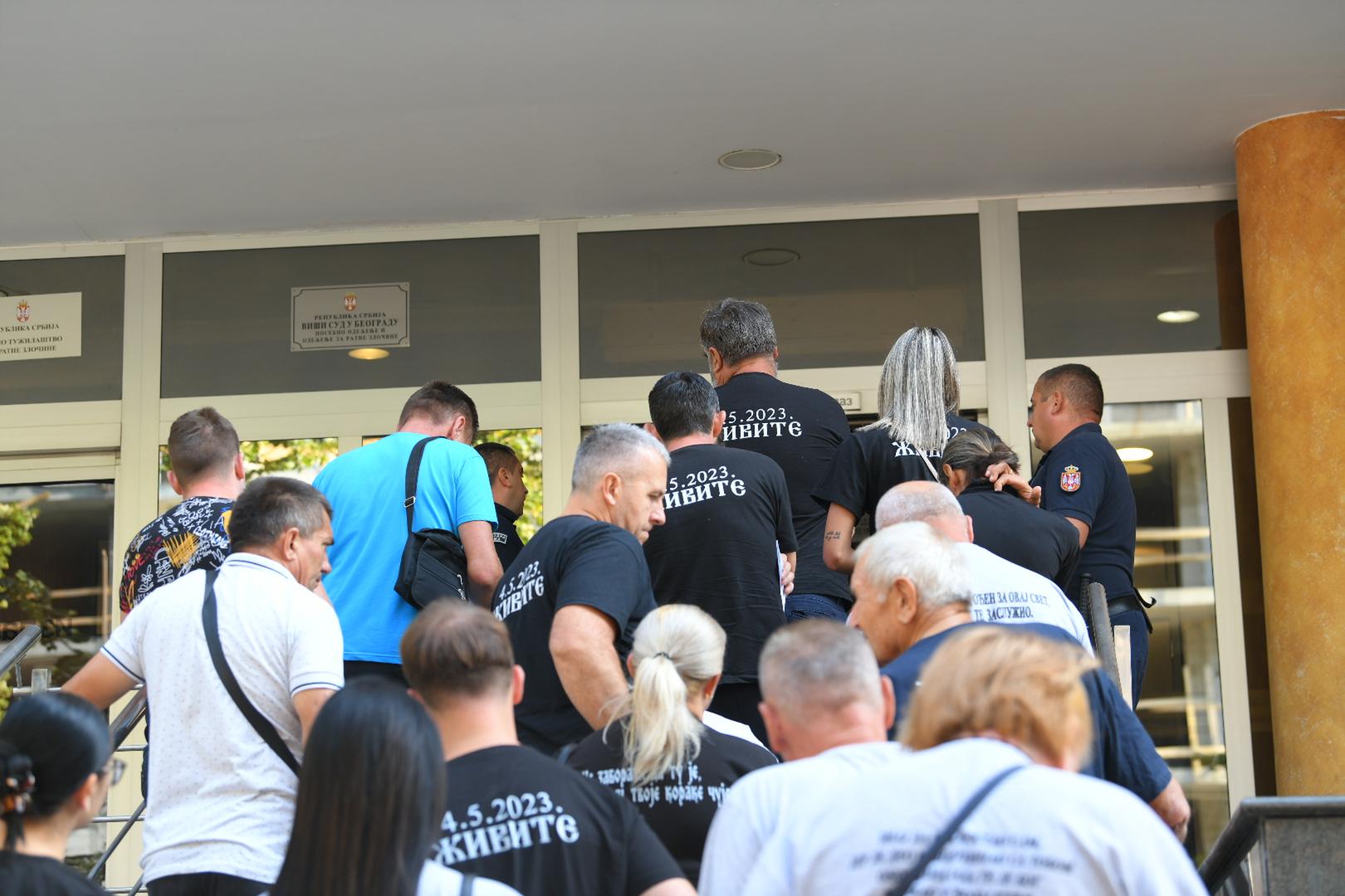 21, August, 2024, Belgrade -The trial of Uros Blazic, accused of killing nine and wounding 12 people in the villages of Malo Orasje and Dubona on May 4 last year, is to begin in the Special Court. Photo: R.Z./ATAImages

21, avgust, 2024, Beograd - U Specijalnom sudu treba da pocne sudjenje Urosu Blazicu, optuzenom da je 4. maja prosle godine u selima Malo Orasje I Dubona ubio devet i ranio 12 osoba. Photo: R.Z./ATAImages Photo: R.Z./ATAImages/PIXSELL