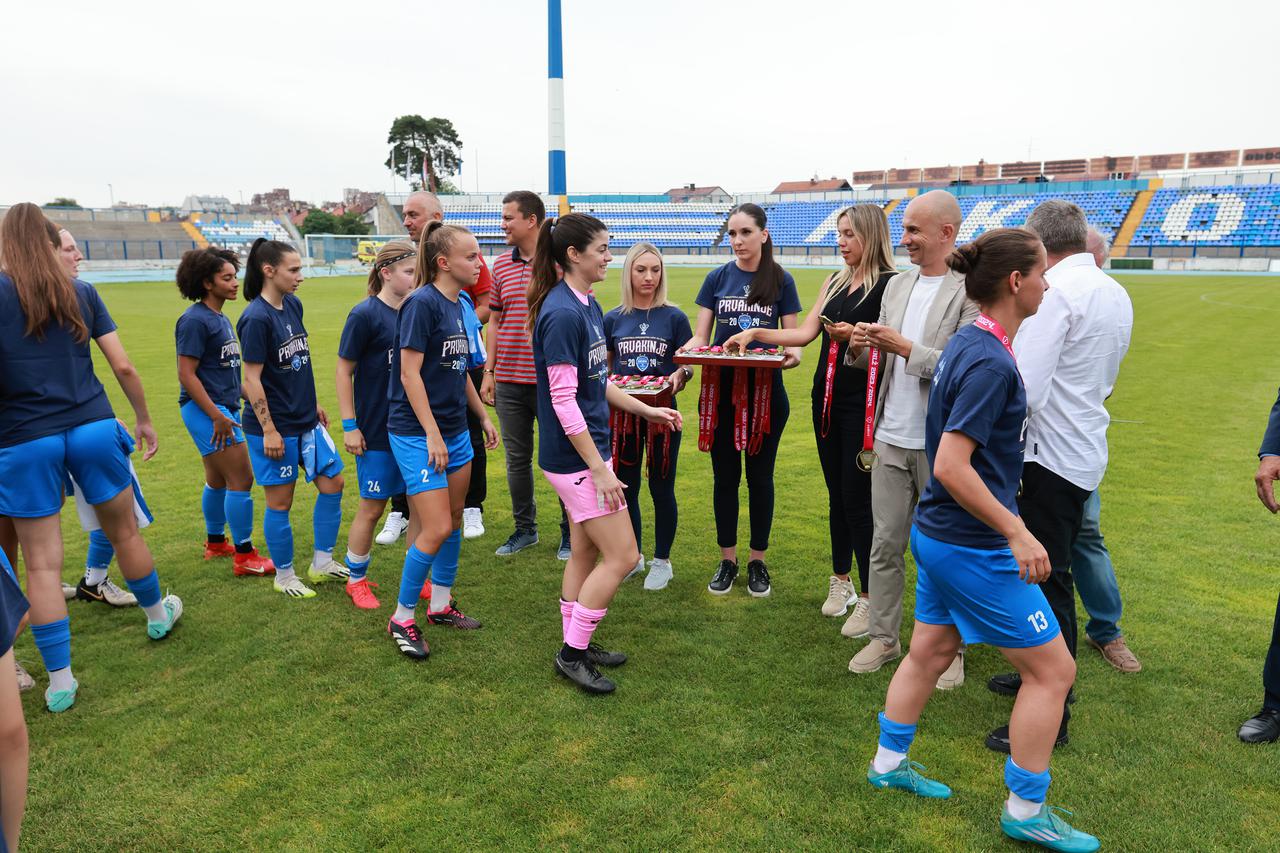 Osijek: Utakmica ŽNK Osijek – ŽNK Hajduk Split