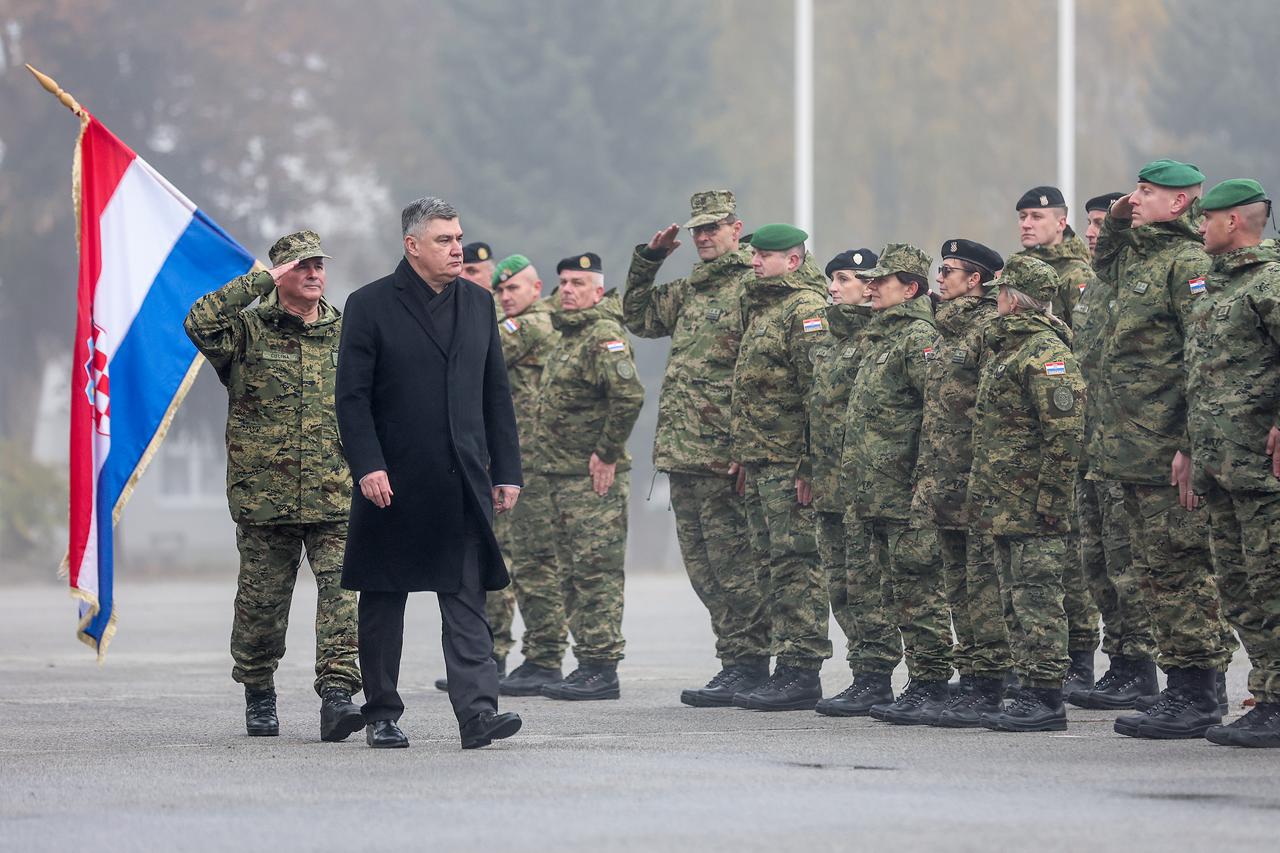 Zagreb: Ispraćaj 42. hrvatskog kontingenta u NATO-ovu operaciju potpore miru