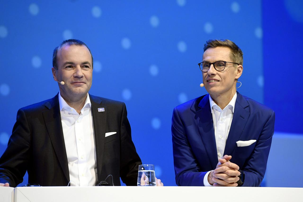 Manfred Weber i Alexander Stubb