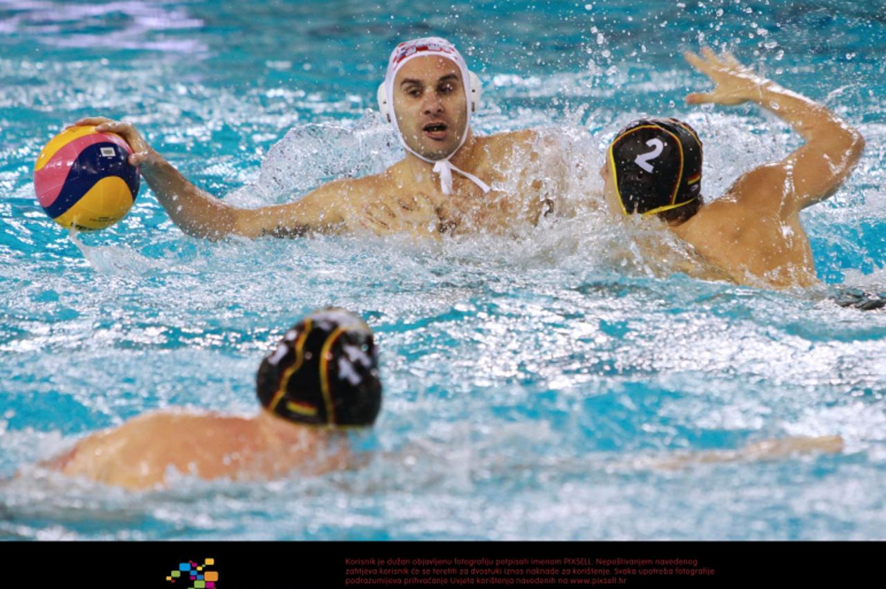 '15.11.2011., Gruz, Dubrovnik - Svjetska liga u vaterpolu, 1. kolo, skupina B, Hrvatska - Njemacka. Frano Karac.  Photo: Grgo Jelavic/PIXSELL'