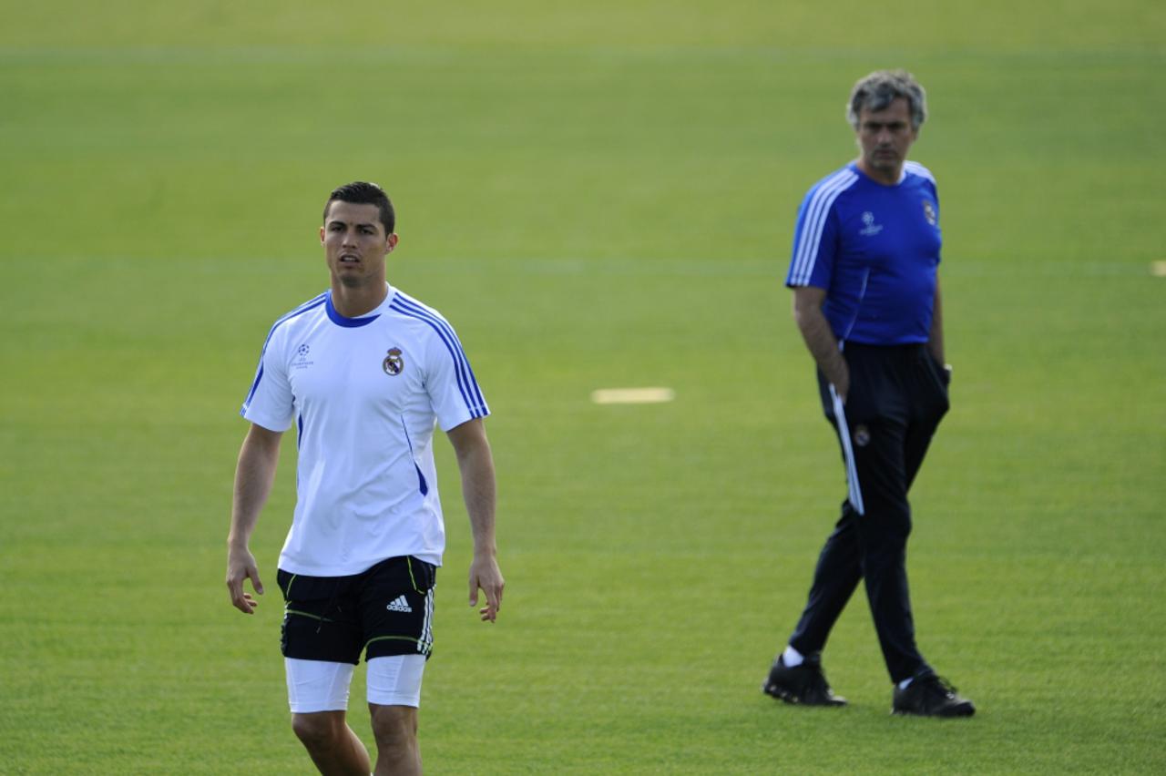 cristiano ronaldo jose mourinho