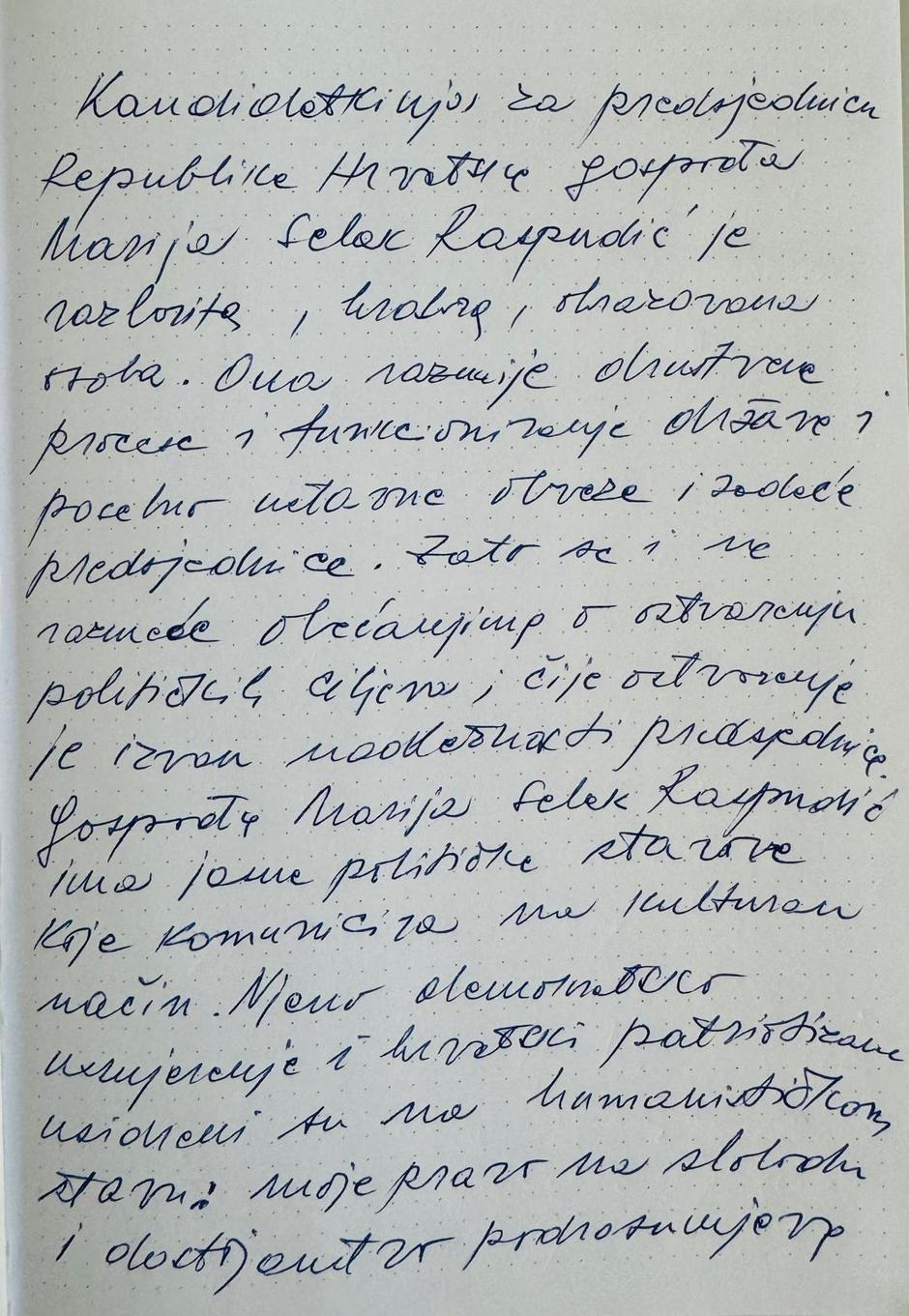 Dražen Budiša napisao pismo i pružio potporu Mariji Selak Raspudić u kandidaturi za predsjednicu Hrvatske