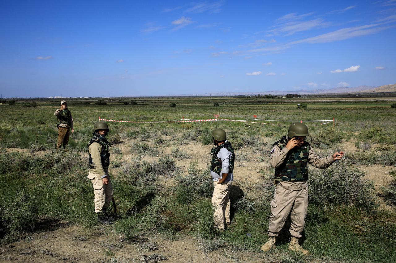 Military conflict over the breakaway region of Nagorno-Karabakh